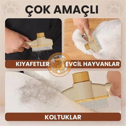 PatiMacerası™ Deri Sağlığını Destekleyen Masaj Etkili Tüy Tarağı