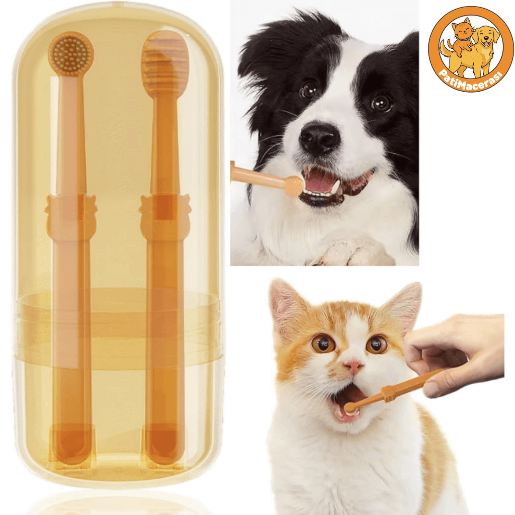 PatiMacerası™ İnci Dişler: Hassas Silikon Bakım Seti (2'li Kutu & 360° Temizlik)