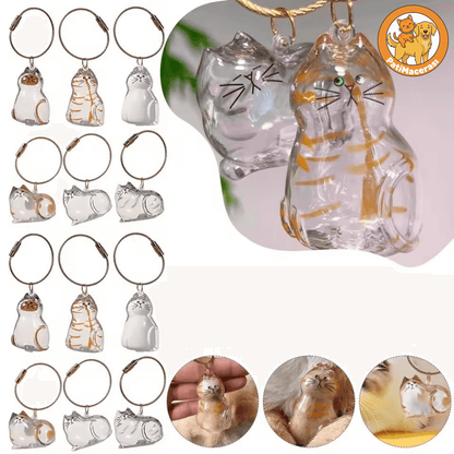 PatiMacerası™ Sonsuz Bağ Kapsülü (Kedi & Köpek Tüyü Anı Anahtarlığı)