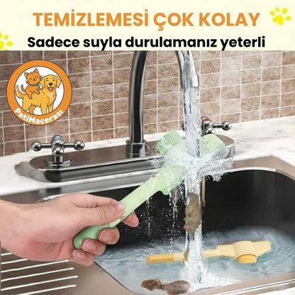 PatiMacerası™ Deri Sağlığını Destekleyen Masaj Etkili Tüy Tarağı